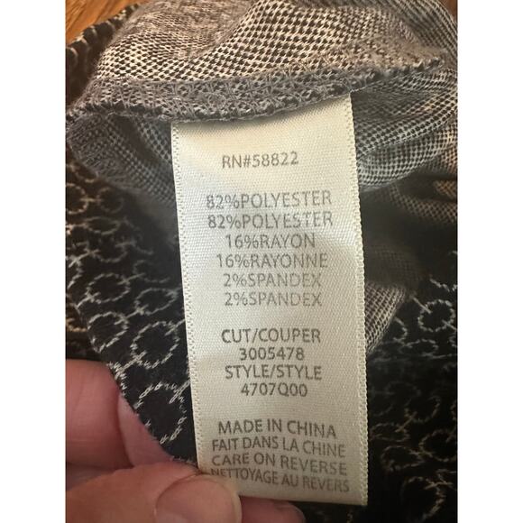 Max Studio London Knit Wide Leg Pants - Size Small Casual Workwear - Picture 6 of 8